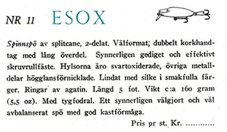 Specification från 1946